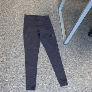 Athleta pants with zippers